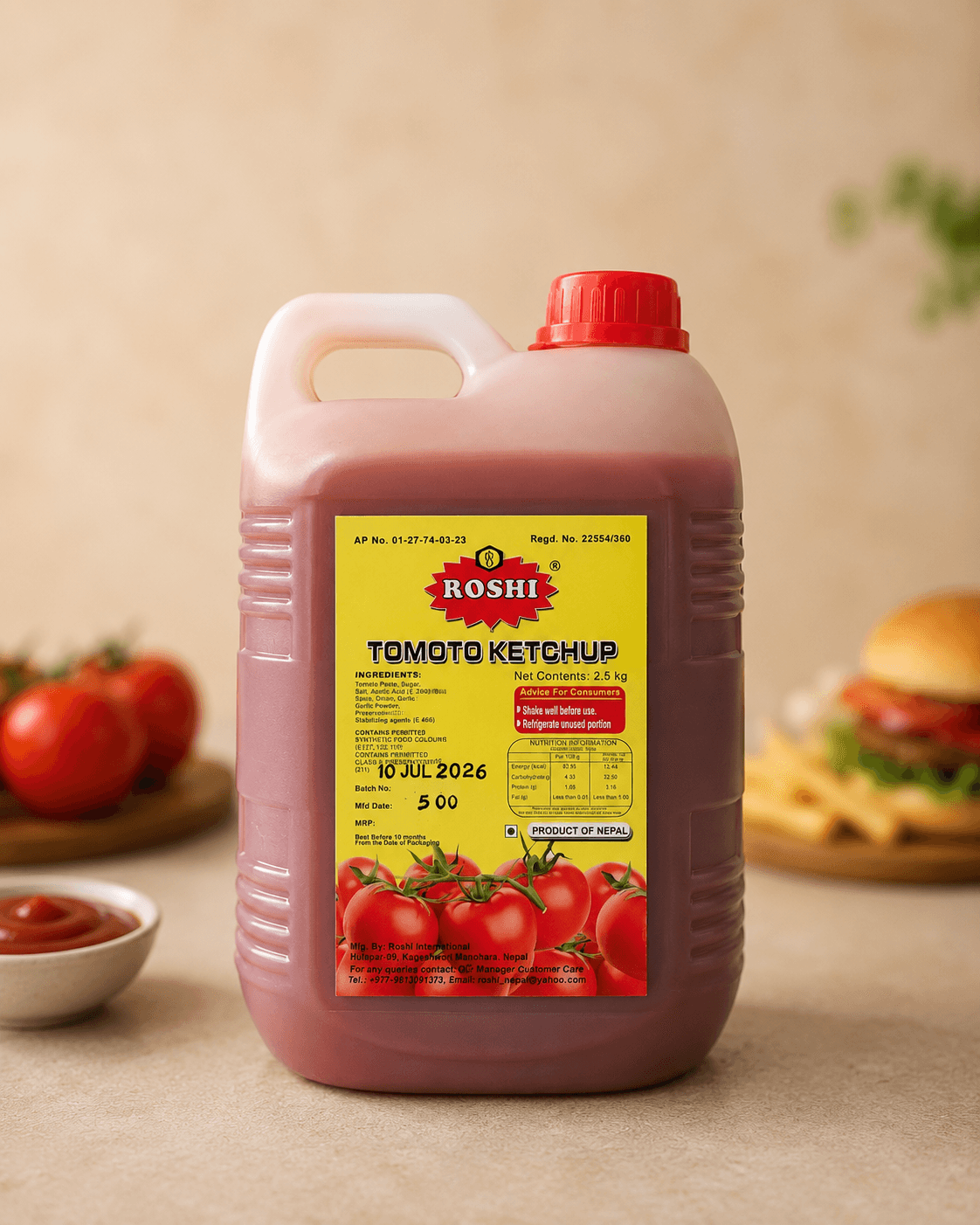 Roshi Tomato Ketchup